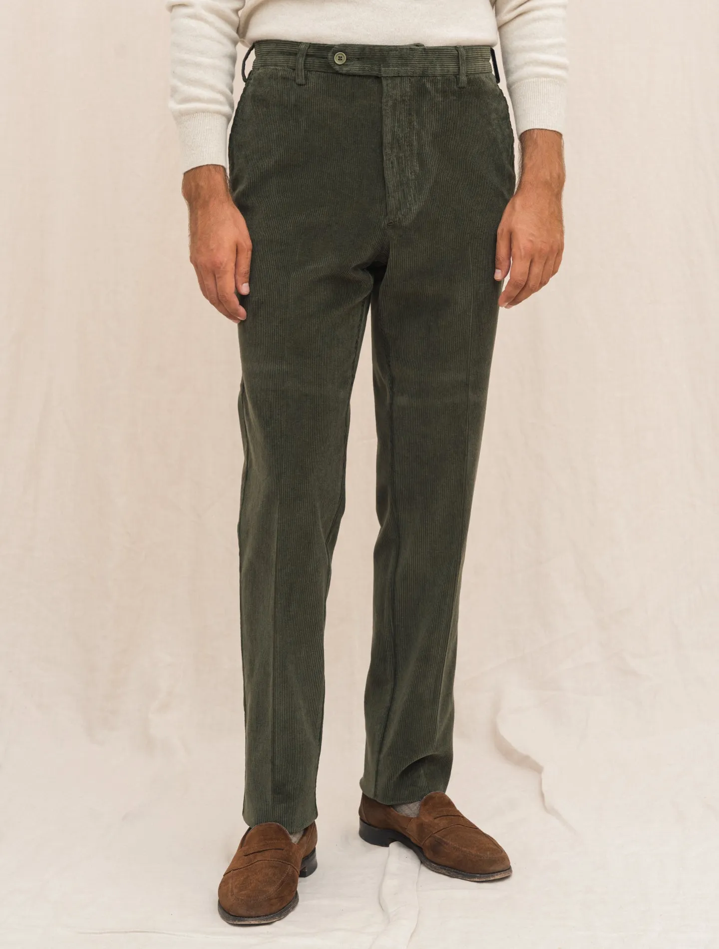 190 Corduroy Trousers Green