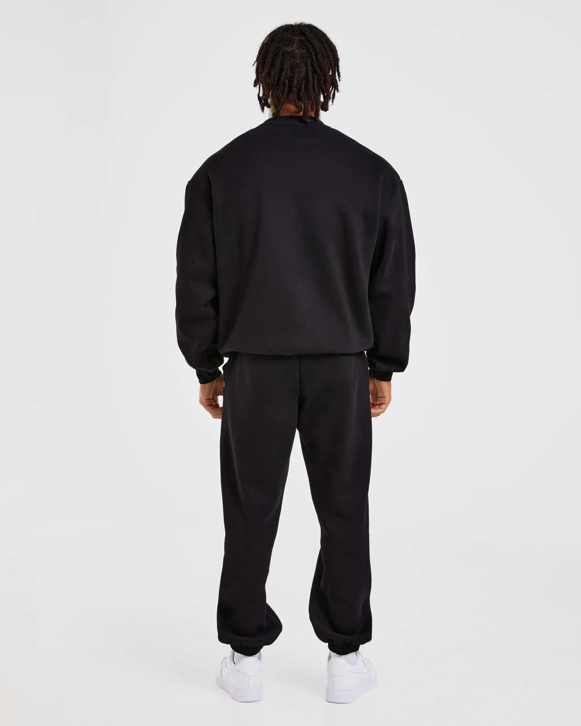 Academy Oversized Sweater - Black