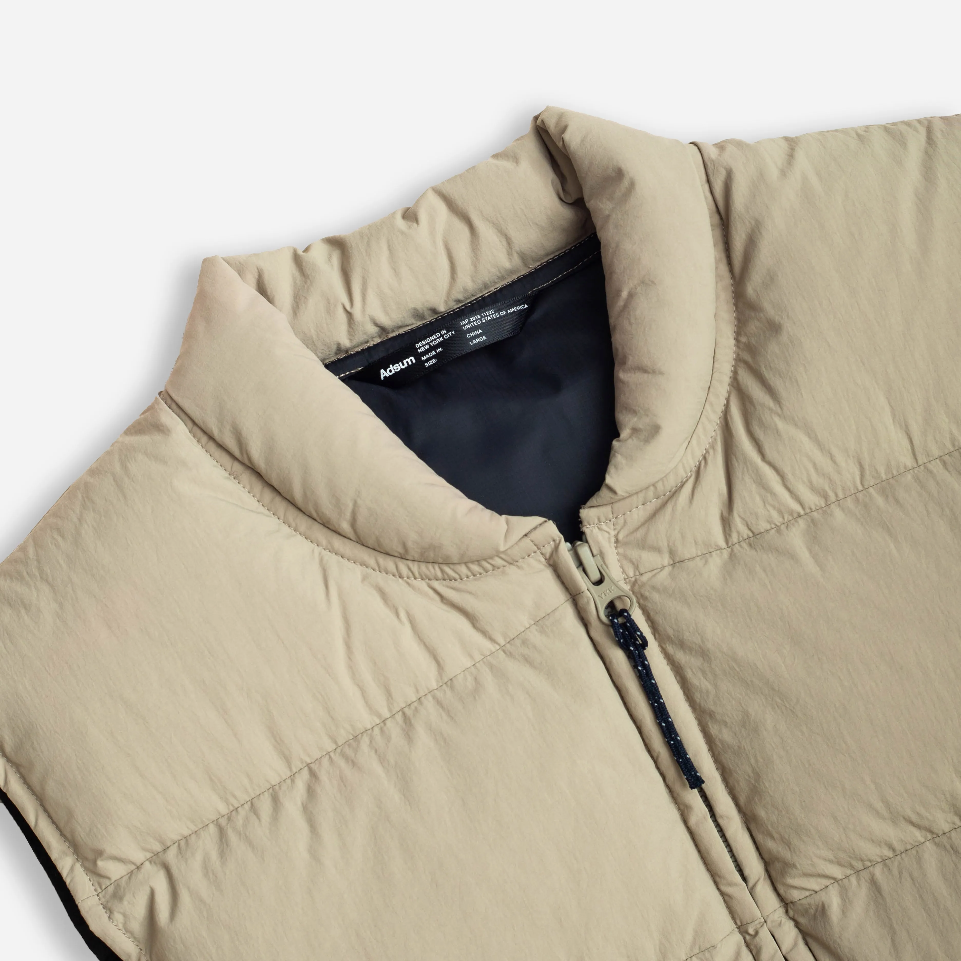 ALPINE DOWN VEST - BEIGE