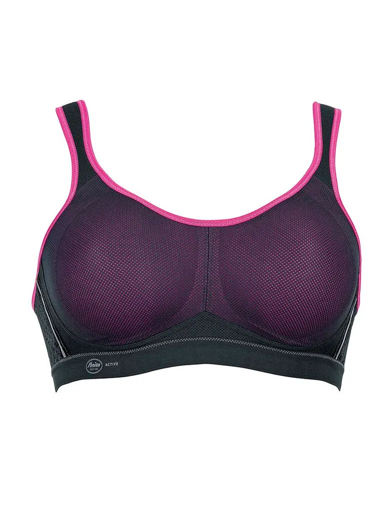 Anita 5533 Pink/Anthracite Maximum Support Air Control Sports Bra