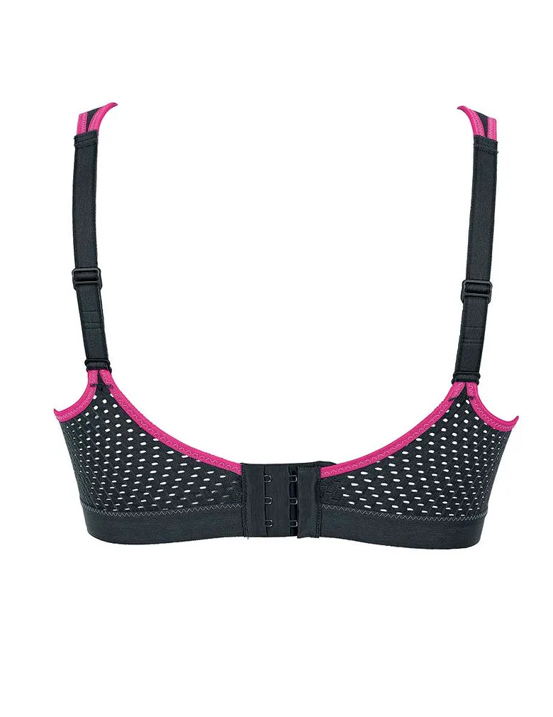 Anita 5533 Pink/Anthracite Maximum Support Air Control Sports Bra