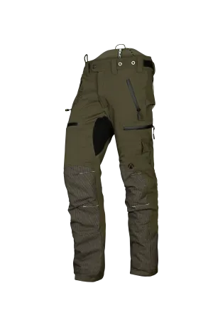 AT4070 Breatheflex Pro Chainsaw Trousers Design C Class 1 - Olive