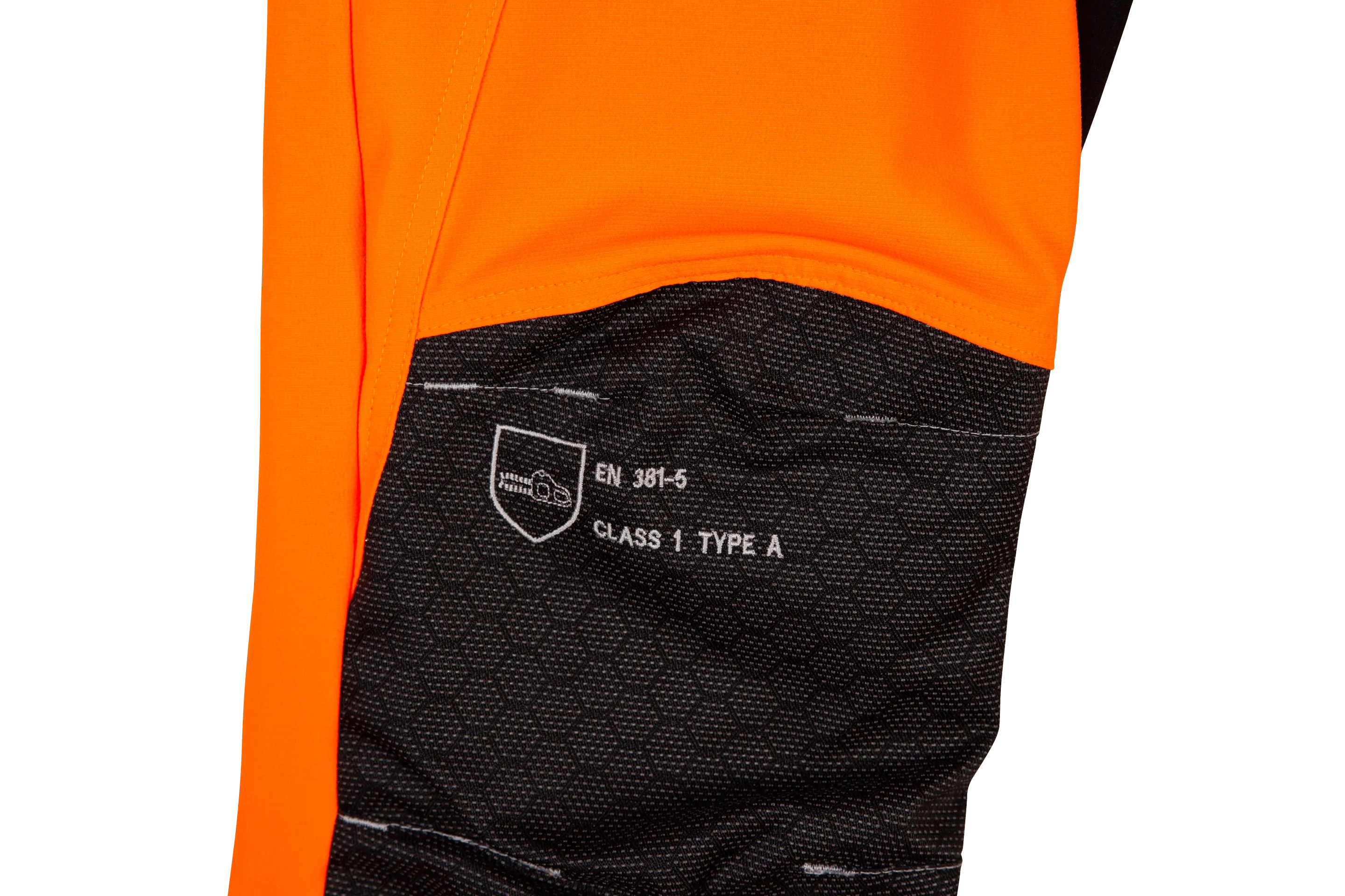 ATHV4070 Breatheflex Pro Chainsaw Trousers Design C Class 1 - Hi-Vis Orange