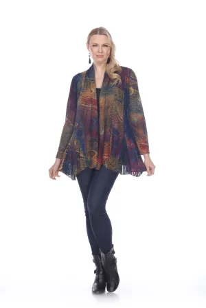 Bohemian Rhapsody Open Front Cardigan