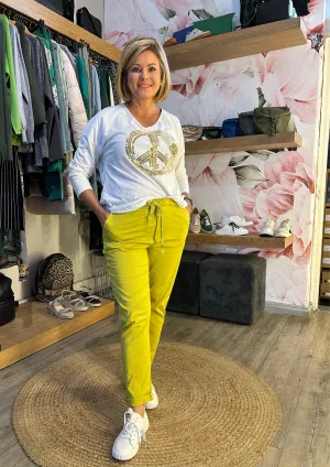 Chartreuse pants