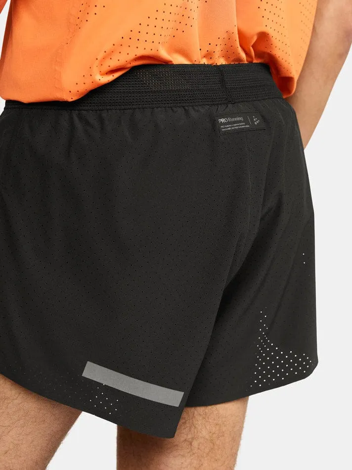 Craft Mens Pro Hypervent Split Shorts 2 Black SS24