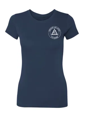 CTC Classic Gracie Jiu-Jitsu Tee Navy (Women)