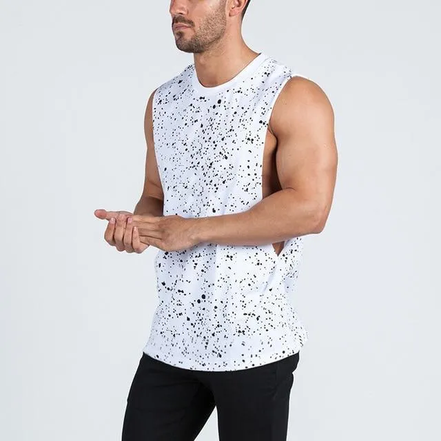 Fitness Sportwear Vest T-Shirt For men