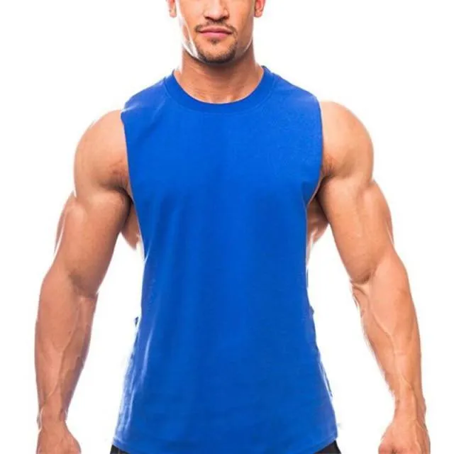 Fitness Sportwear Vest T-Shirt For men