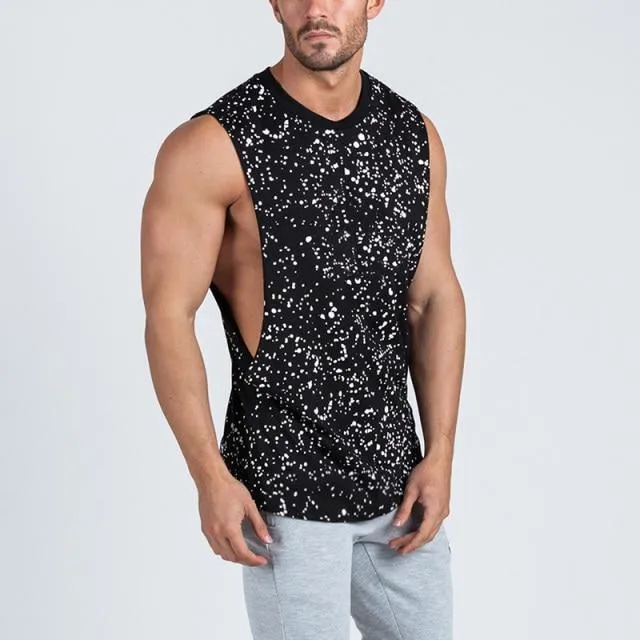 Fitness Sportwear Vest T-Shirt For men