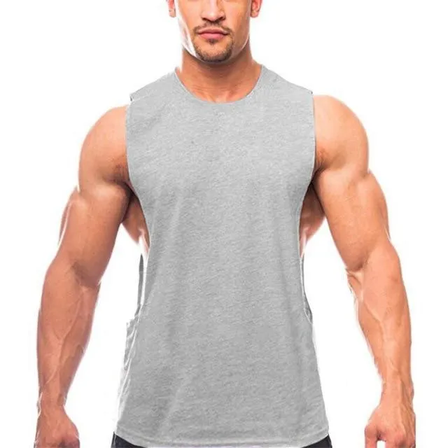 Fitness Sportwear Vest T-Shirt For men