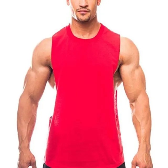 Fitness Sportwear Vest T-Shirt For men