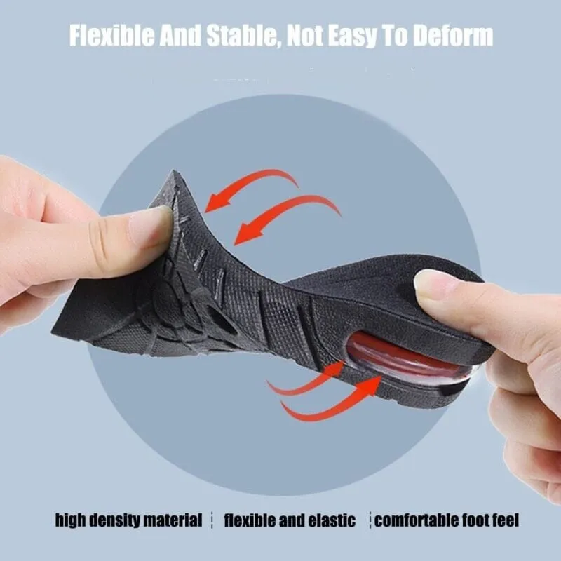 FlexVybe™ Height Increase Insoles: Be Taller, Invisible Heel Lift Shoe Inserts