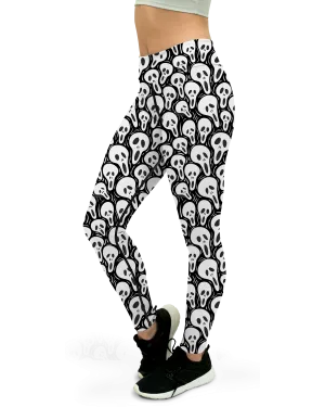 Ghost Face Yoga Pants