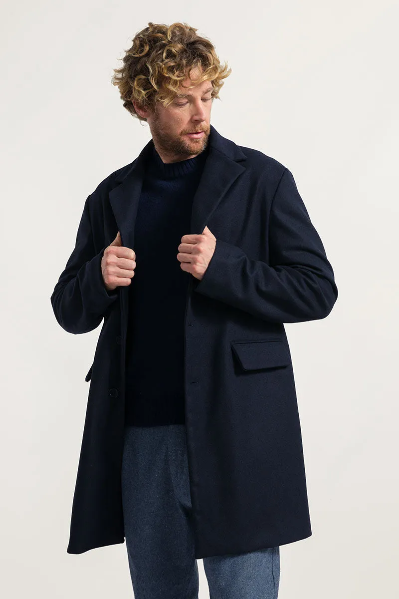 Gilberto Men's Coat Recycled Wool