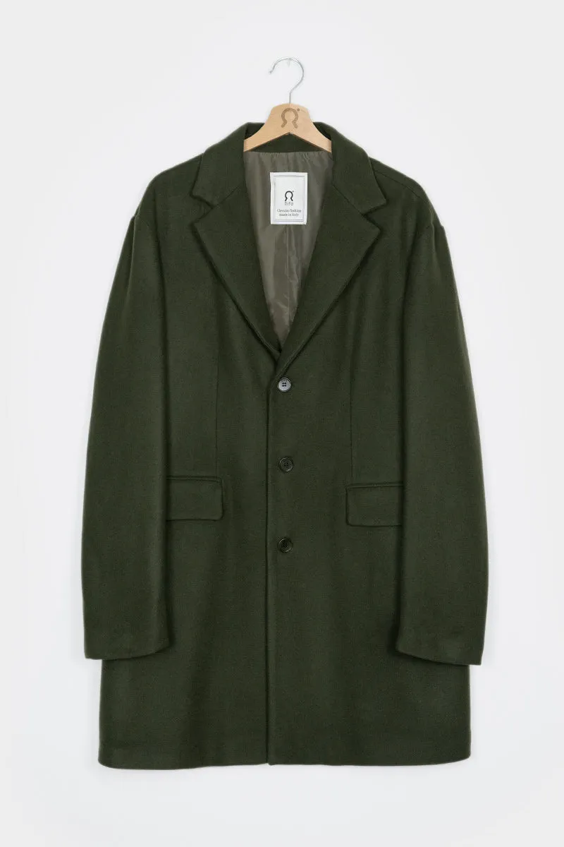 Gilberto Men's Coat Recycled Wool