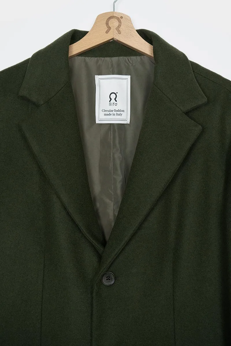 Gilberto Men's Coat Recycled Wool