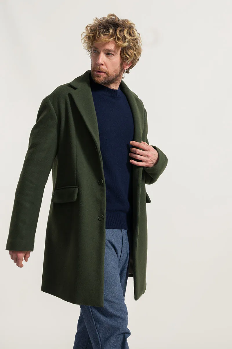 Gilberto Men's Coat Recycled Wool