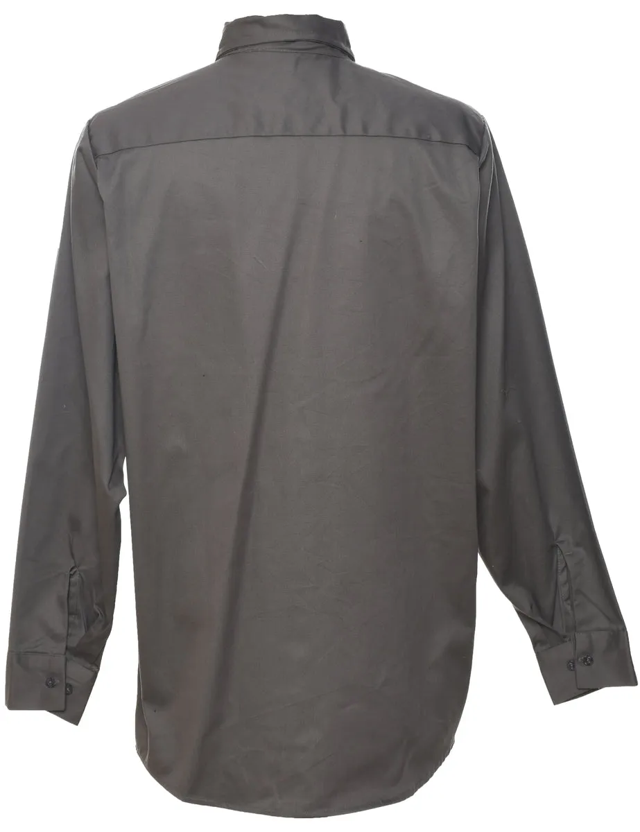 Grey Classic Workwear Shirt - L