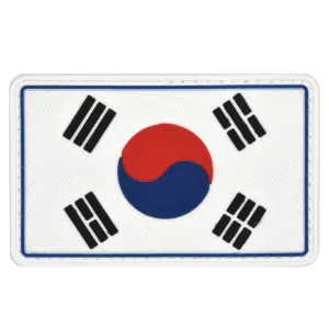 Korean Flag Patch Full Color