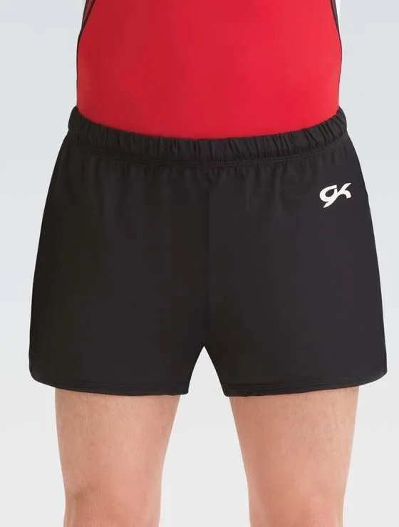 Men's Nylon/Spandex Long Shorts Black