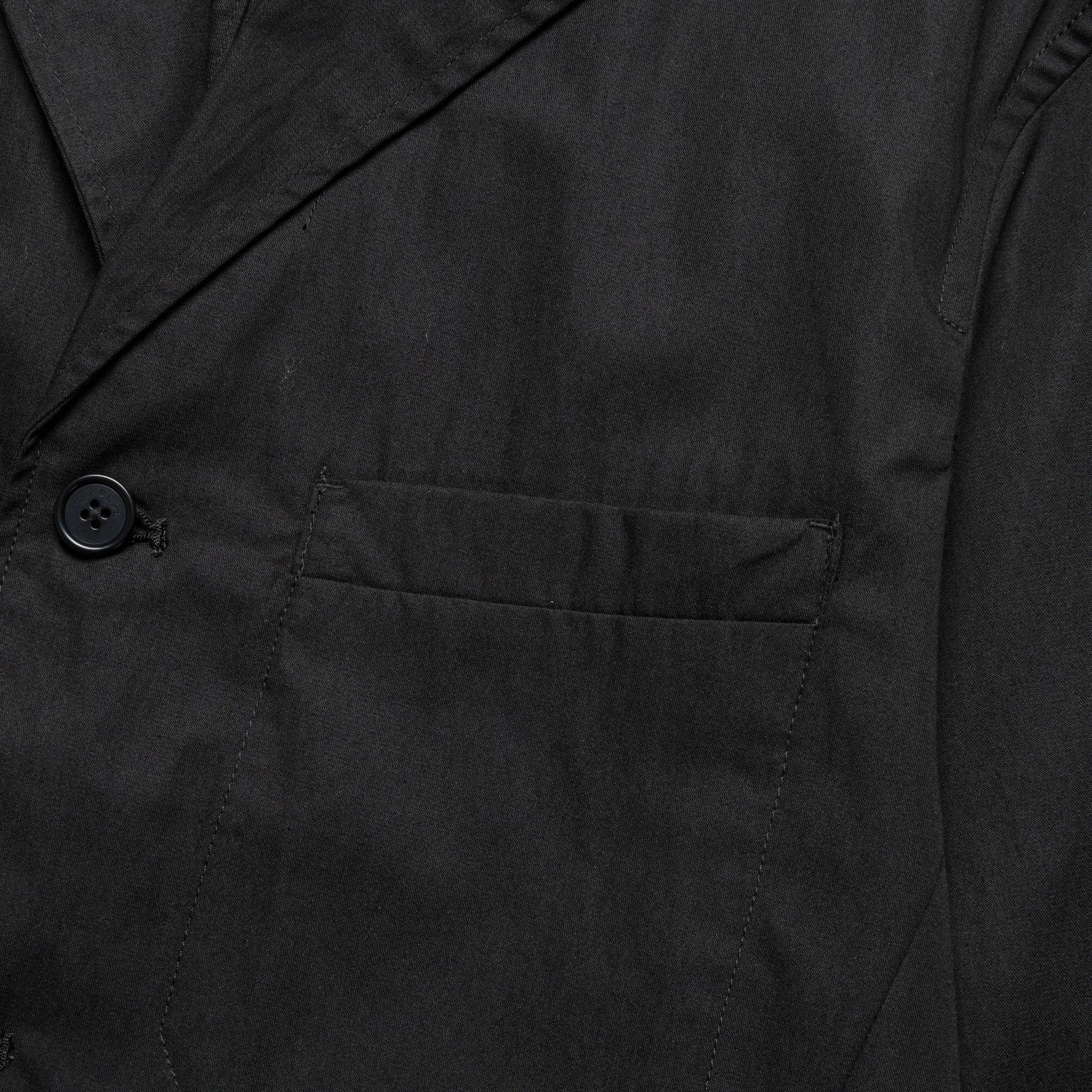 Nilas Fine Broken Twill Work Jacket - Black