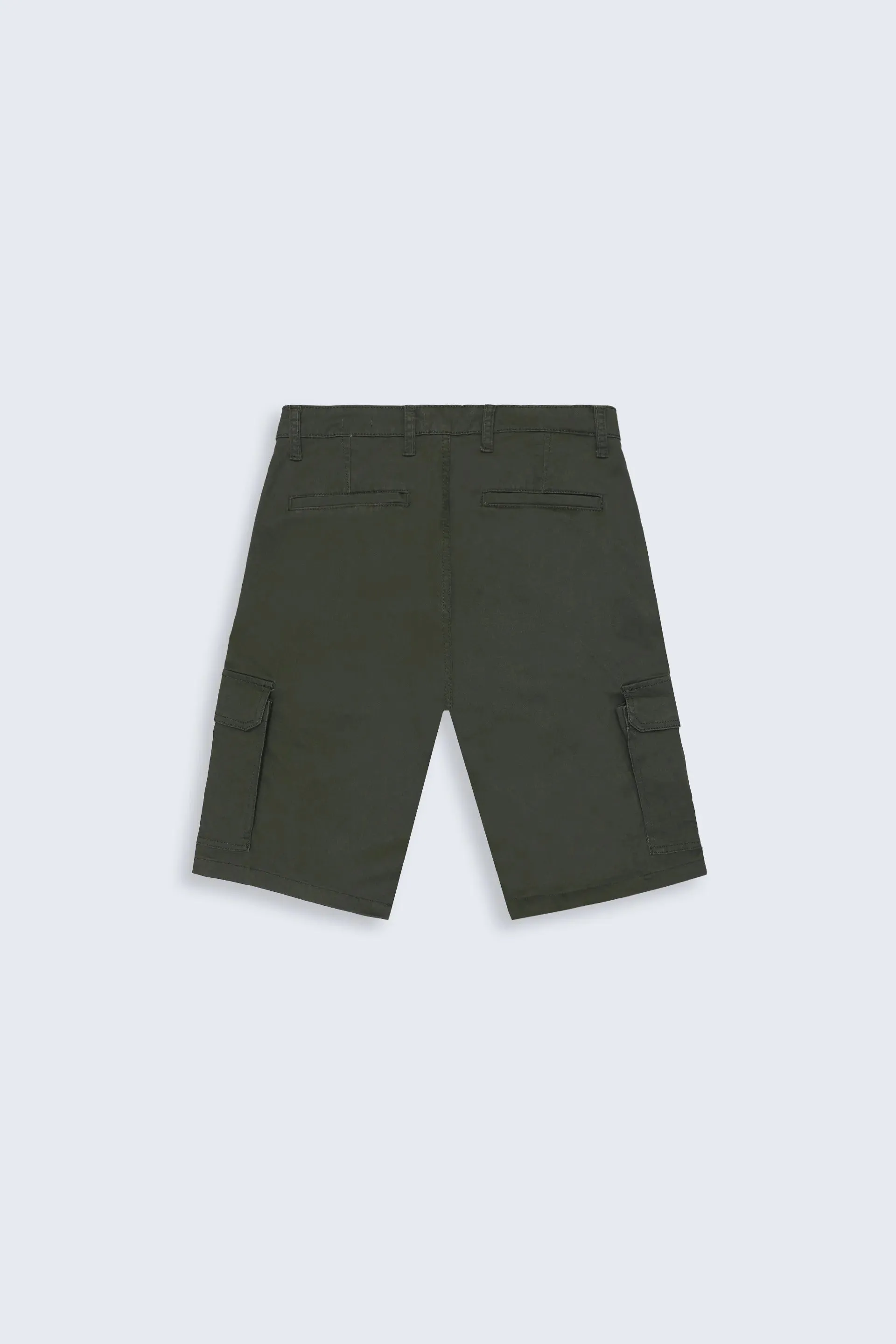 Olive Cargo Shorts