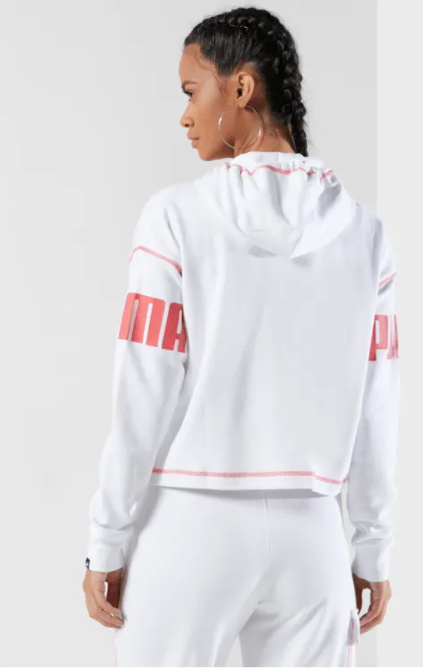 PUMA POWER Hoodie TR Puma White