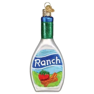 Ranch Dressing Old World Christmas Ornament 32443