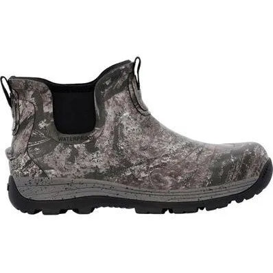 Rocky Men's Stryker 5" Soft Toe WP Pull On Rubber Boot -Realtree- RKS0618