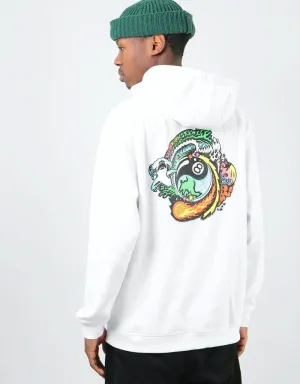 Santa Cruz Dope Planet Pullover Hoodie - White