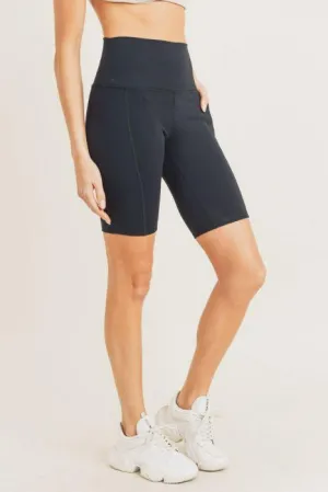 Tapered Band Essential Bermuda Highwaist Leggings