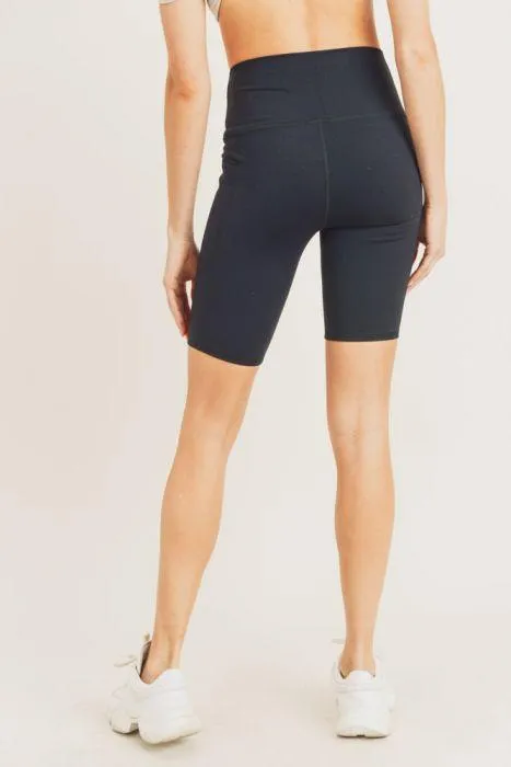 Tapered Band Essential Bermuda Highwaist Leggings