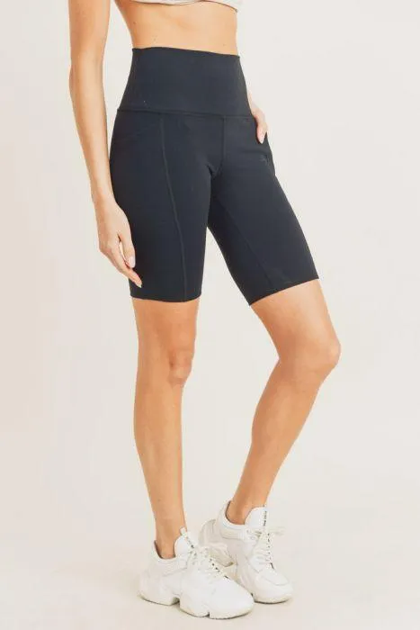 Tapered Band Essential Bermuda Highwaist Leggings