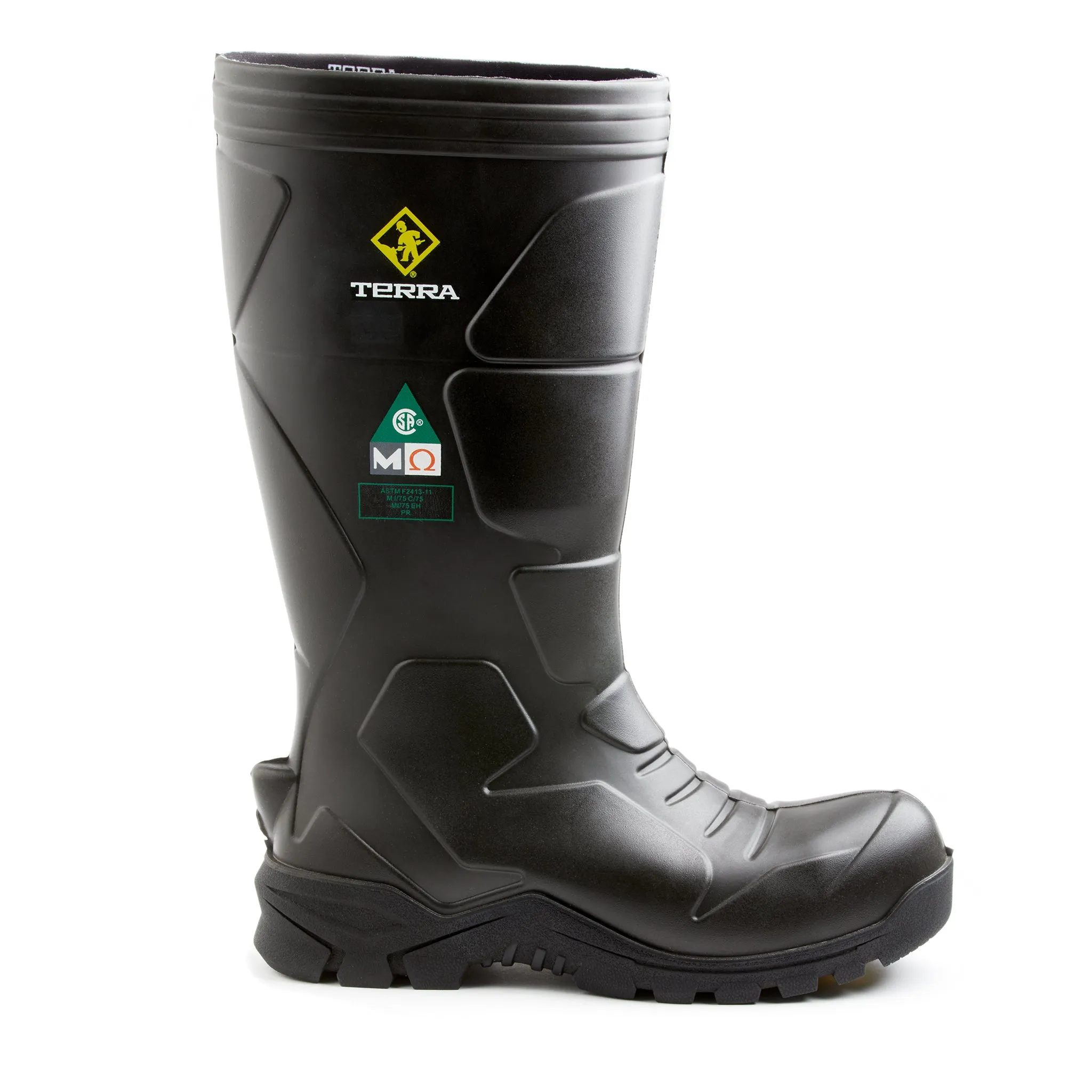 Terra Narvik Composite Toe Rubber Work Boot With Internal Metguard 113001