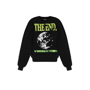 THE END SWEATSHIRT - BLACK