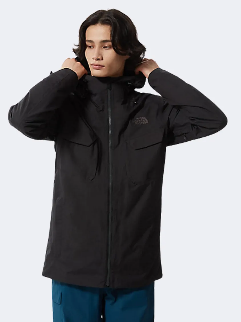 The North Face Fourbarrel Zip-In Triclimate&#174; Men Hiking Jacket Black