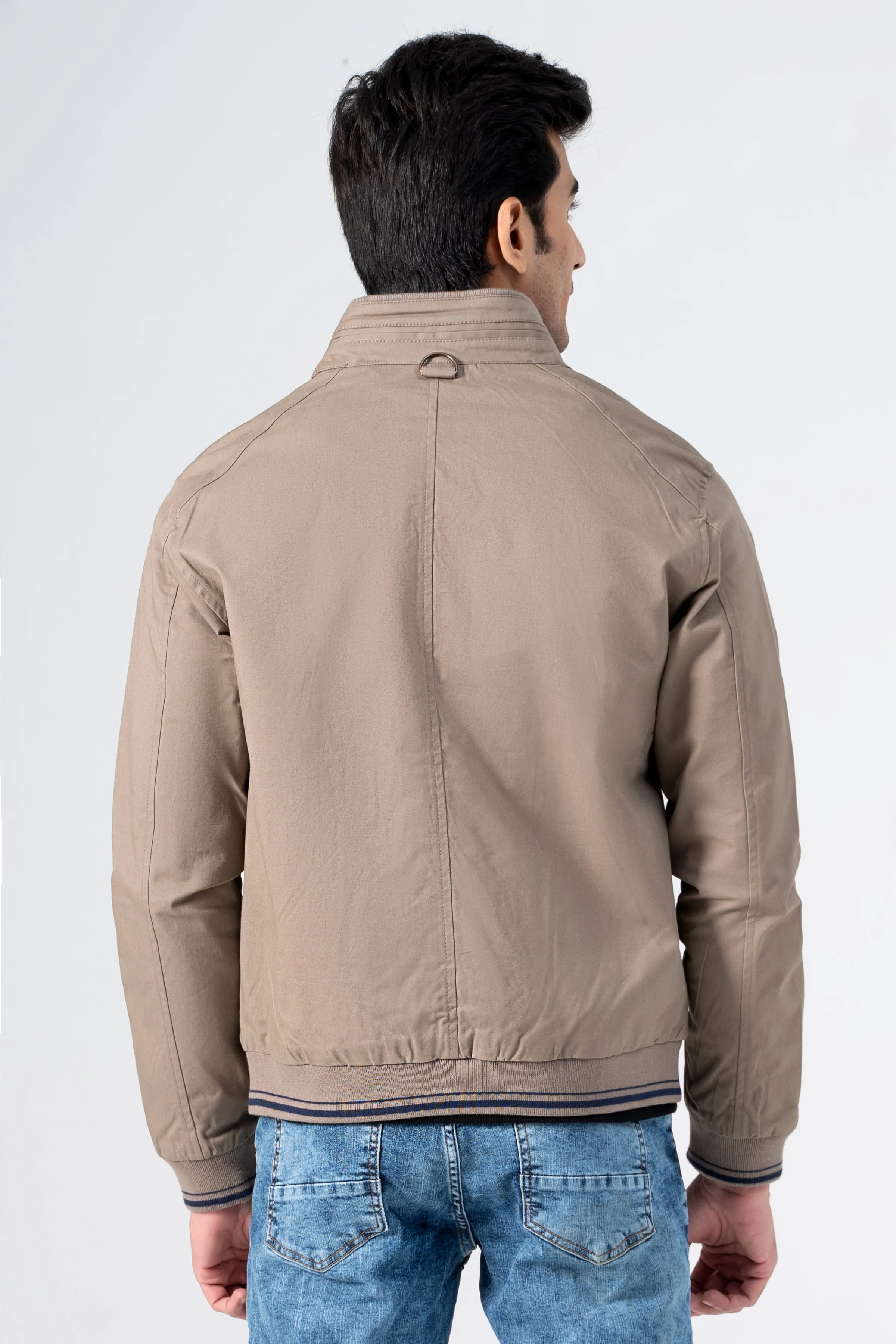 Tipping Cotton Jacket khaki