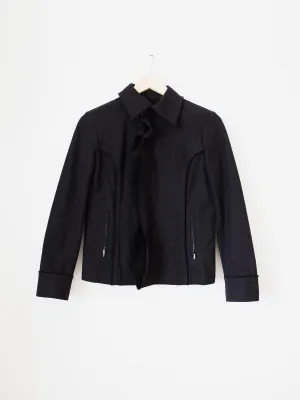 tricot Comme des Garçons SS01 Canvas Blouson