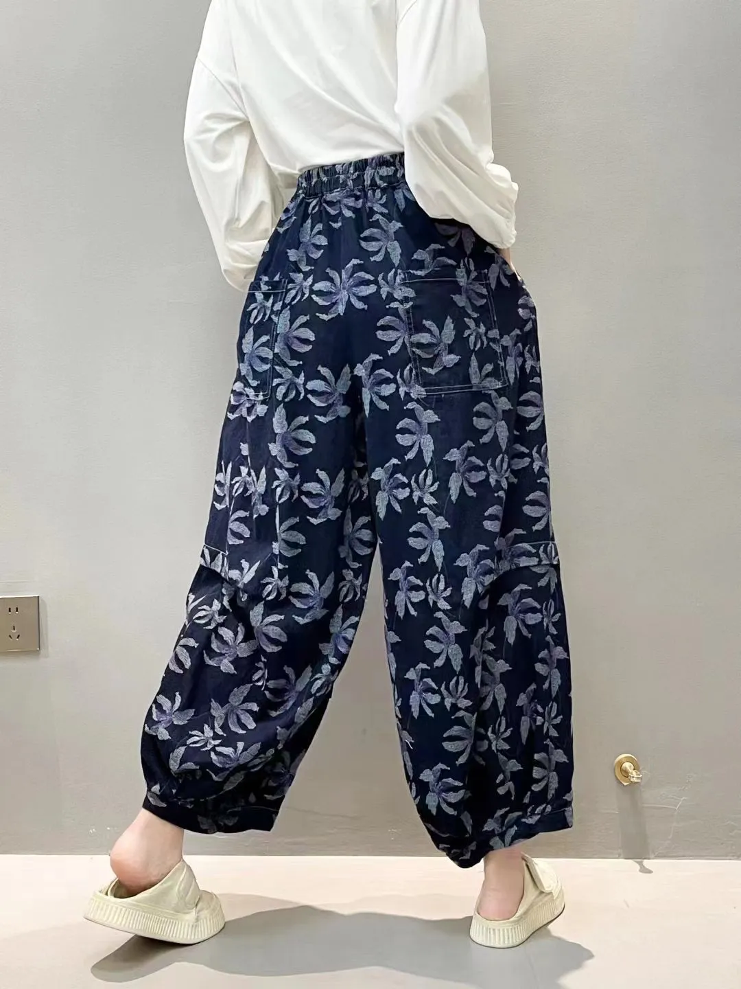 Women's Pants Japanese Style Printing