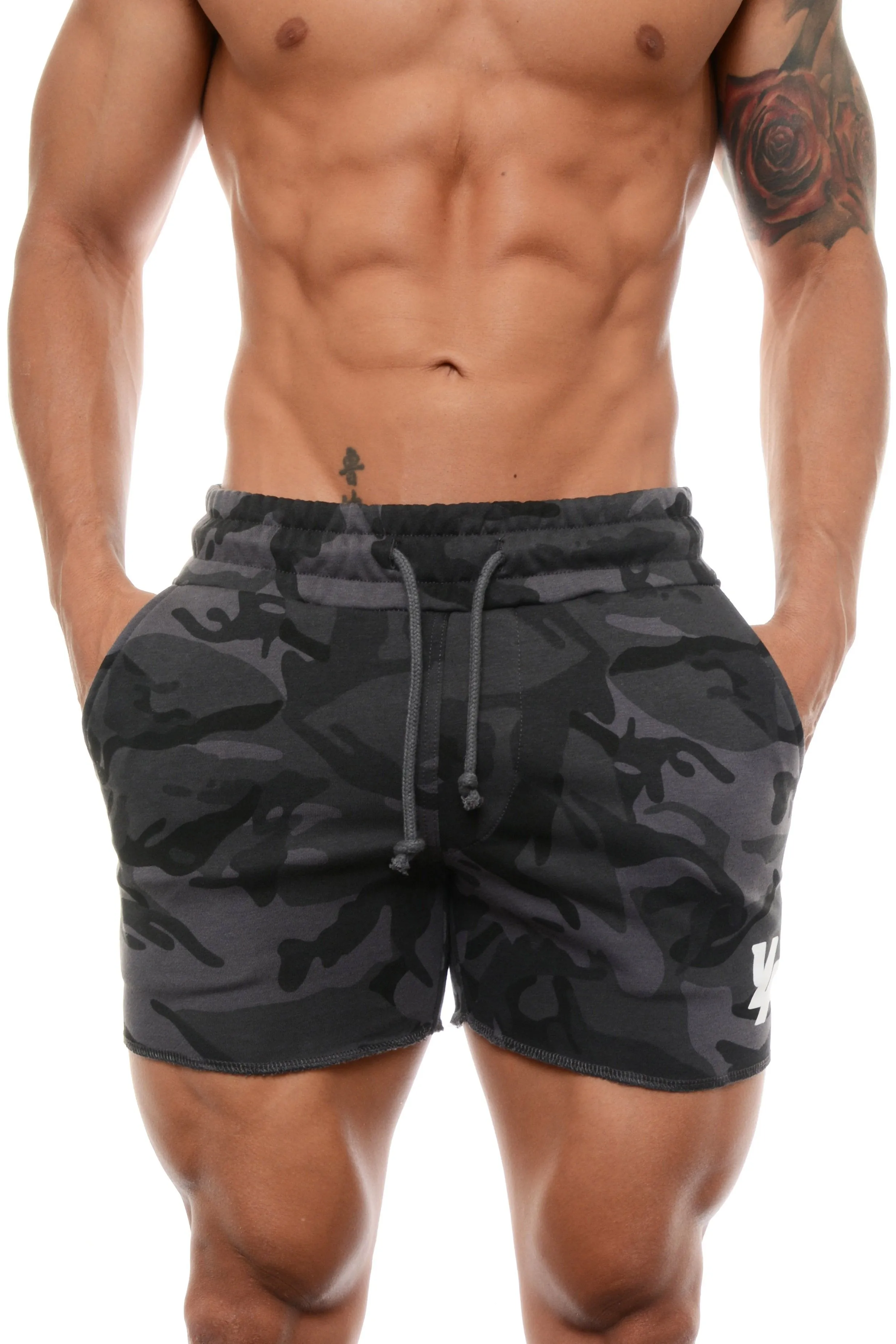 YoungLA Bodybuilding French Terry Shorts MultiColors 102