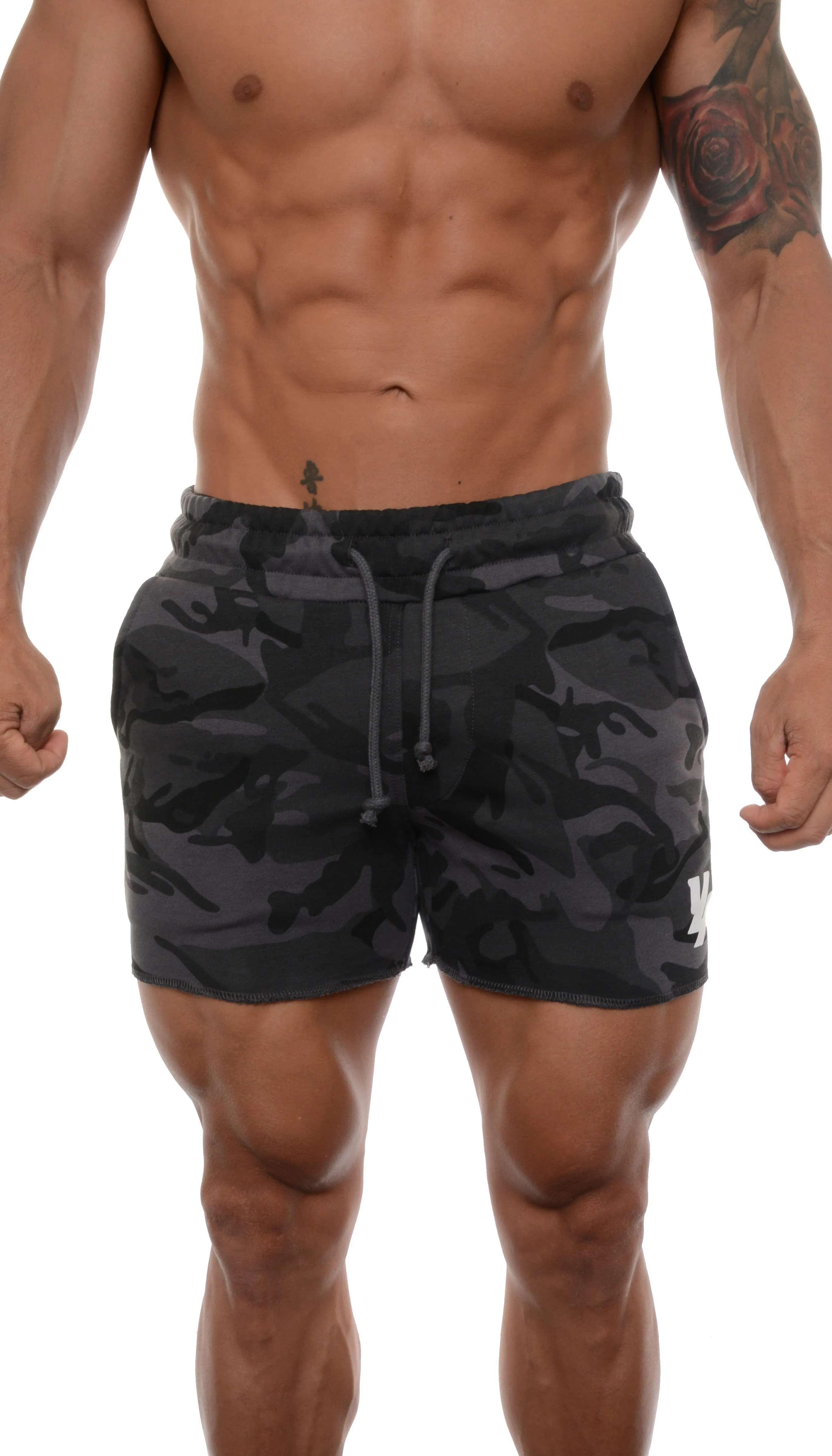 YoungLA Bodybuilding French Terry Shorts MultiColors 102